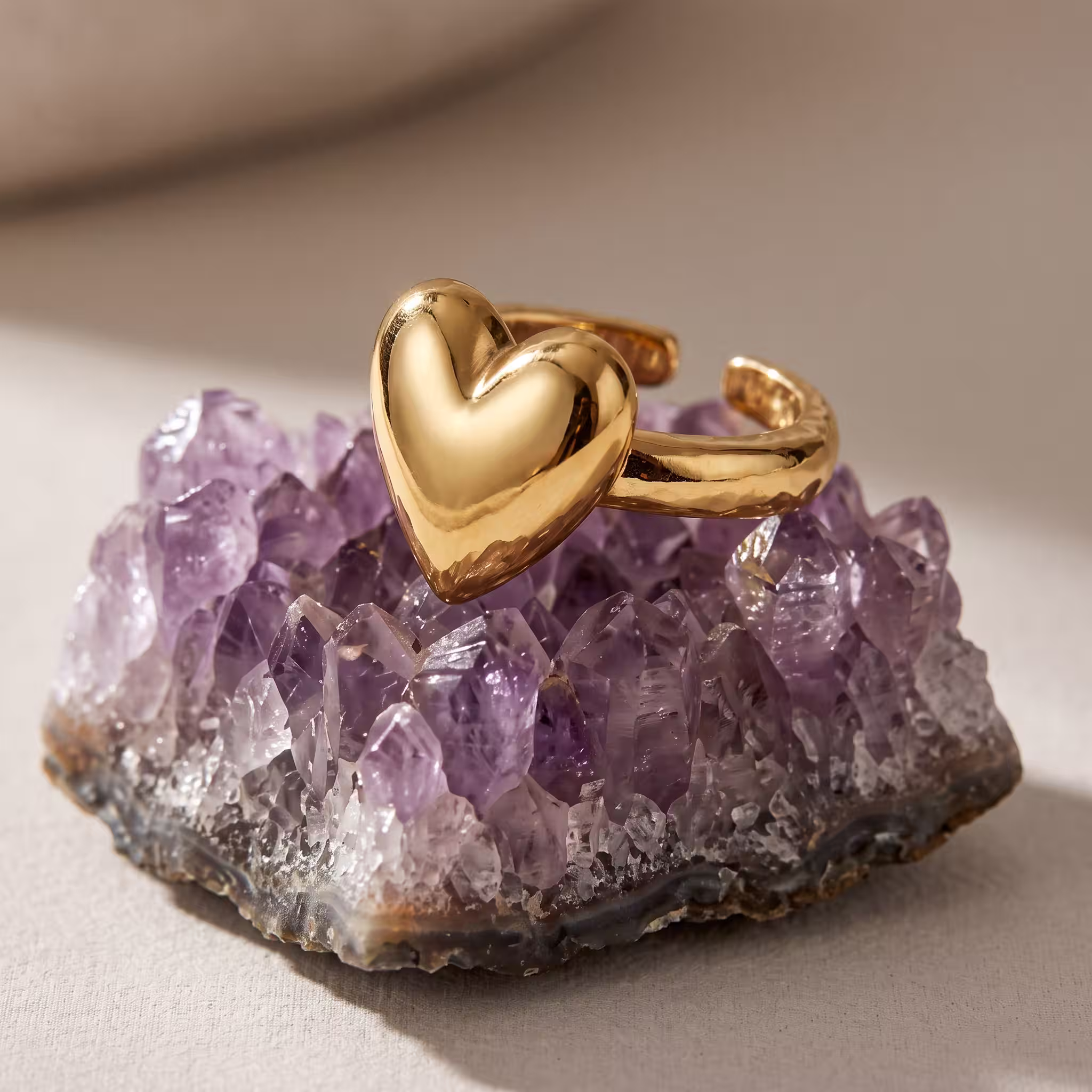 Anel de Coração Lovely - Imagem 4
